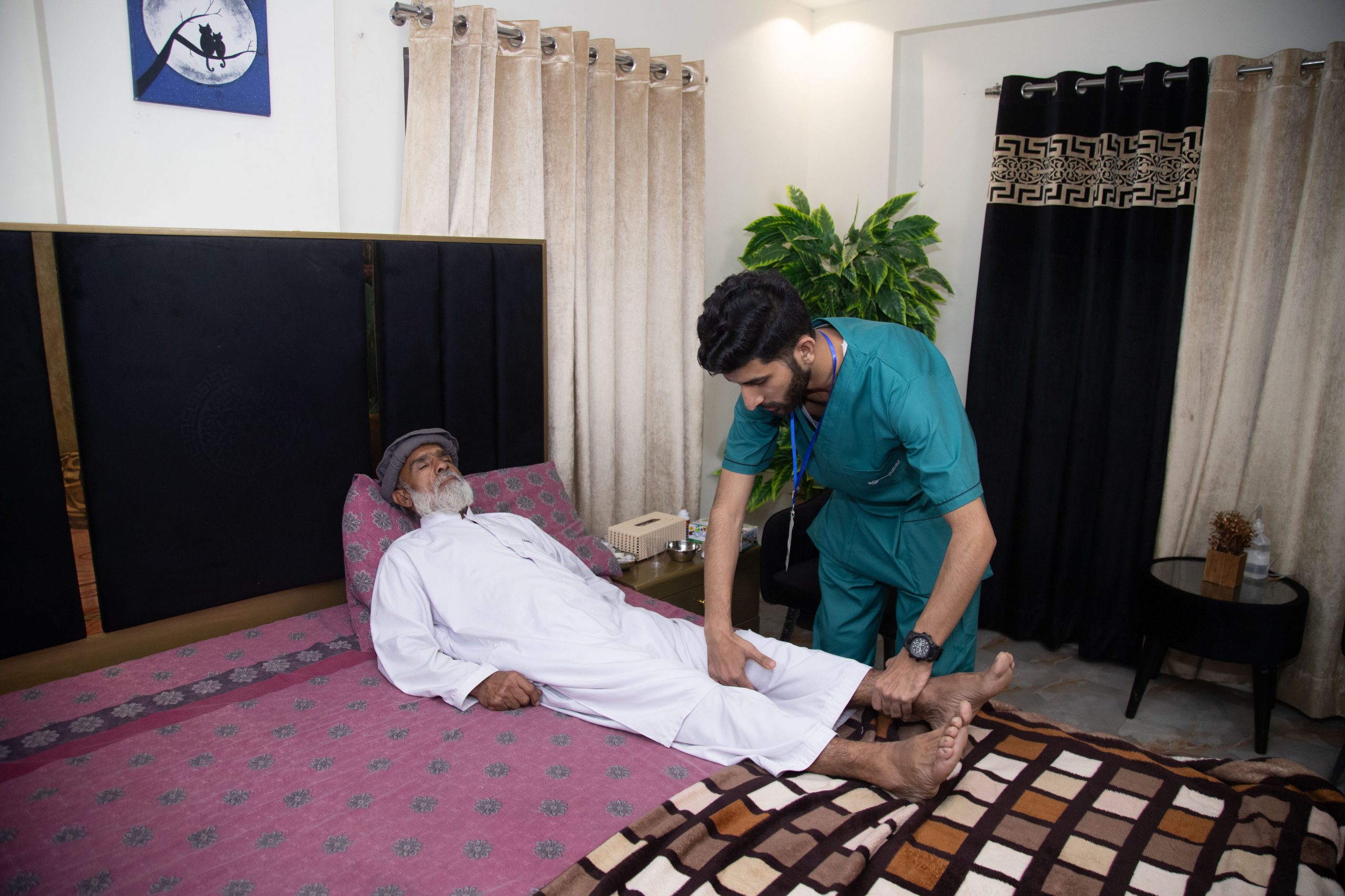 caring for bed-ridden elderly