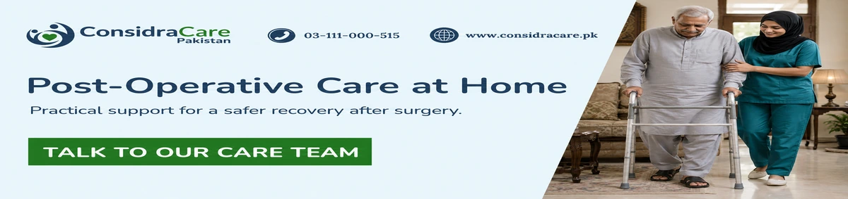 ConsidraCare post-operative care at home support