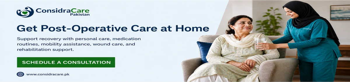 Explore ConsidraCare post-operative care at home services