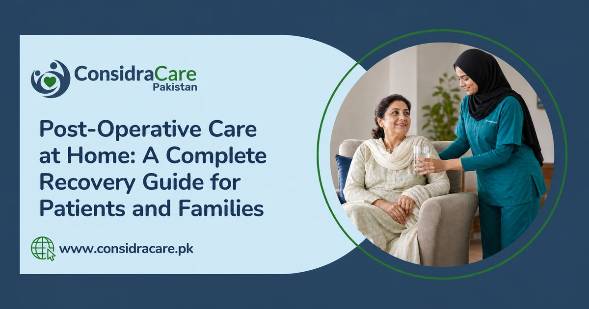 ConsidraCare post-operative care at home recovery guide for patients and families